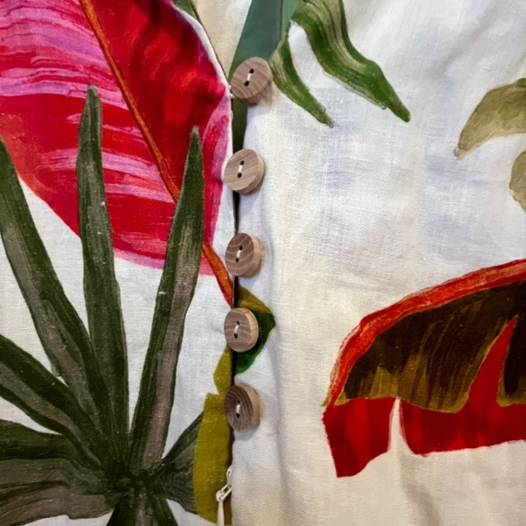 FARM Rio Spring Forest Jumpsuit Sz XS - Picture 11 of 15